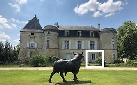 La Chambre Bleue du Château de Lescours à Saint-Émilion